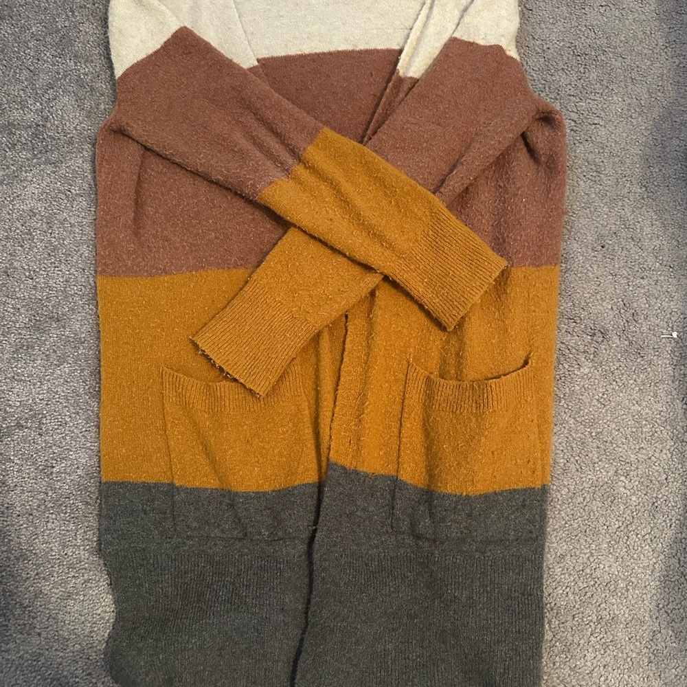 Women’s Multicolor Wool Cardigan